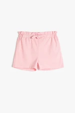 Koton Shorts - Pink - Normal Waist