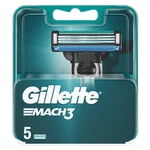 GILLETTE Mach3 Náhradní hlavice 5 ks