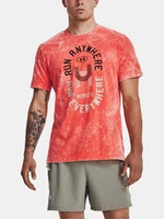 Under Armour T-Shirt RUN ANYWHERE TEE-RED - Men