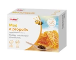 Dr. Max Pastilky Med a propolis 24 pastilek