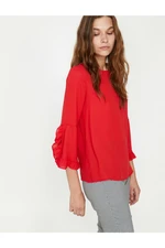 Koton Blouse - Red - Regular fit