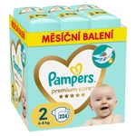 PAMPERS Premium Care monthly veľkosť 2 plienky 4-8kg 224 ks