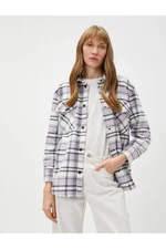 Koton Lumberjack Shirt with Pockets and Snaps