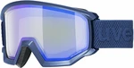 UVEX Athletic FM Navy Mat/Mirror Blue Ski Brillen