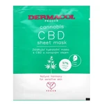 Dermacol Cannabis plátýnková maska CBD Sheet Mask