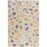 Kusový koberec Zest Kids Leopard Brights Cream/Multi-100x150