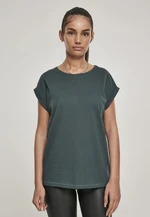 Ladies Extended Shoulder Tee bottlegreen