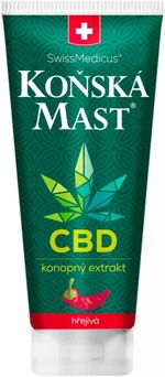 Herbamedicus Konská masť s CBD hrejivá 200 ml