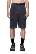 Diesel Krátke nohavice - D-KROOLEY-CARGO-SHORT-NE SHORT čierne