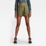 Krátke nohavice - G-star RAW Lintell shorts zelené