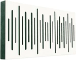 Mega Acoustic FiberPRO120 Spectrum White/Green Panel de madera absorbente