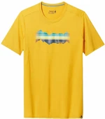 Smartwool Mountain Horizon Graphic Short Sleeve Tee Honey Gold L Koszulka