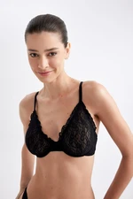 DEFACTO Fall In Love Laced Padless Bra