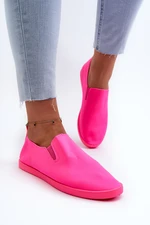 Fuchsia Lovinia Women's Slip-on Sneakers