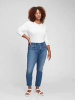 Women's blue jeans true skinny med newton GAP