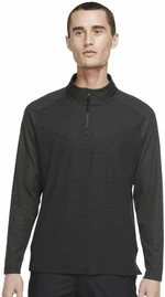 Nike Dri-Fit ADV Vapor Mens Half-Zip Black/Dark Smoke Grey/Black S Polo košeľa