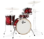 Gretsch Drums CT1-J404 Catalina Club Gloss-Crimson Burst Set Batteria Acustica