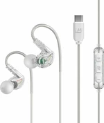 MEE audio M6 Sport USB-C Clear Fülhurkot fejhallgató