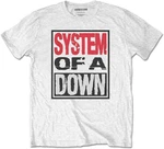 System of a Down Maglietta Triple Stack Box White M