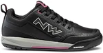 Northwave Womens Clan Shoes Black/Fuchsia Damskie buty rowerowe