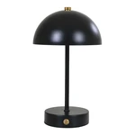 Lampa stołowa LED w kolorze czerni z połyskiem (wysokość 25 cm) Holt – House Nordic