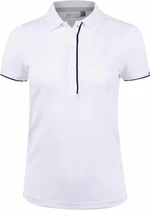 Kjus Womens Sia S/S White 36 Polo košeľa