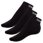 3PACK socks Horsefeathers rapid black