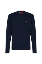 Tommy Hilfiger Sweater - DOUBLE FACE CREW NECK dark blue