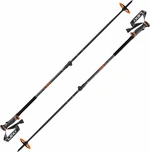 Leki Helicon Lite Dark Anthracite/Neonorange/Black 110 - 145 cm Bastones de trekking