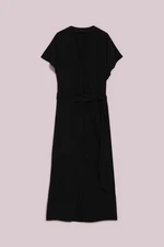 LADY'S DRESS L-SU-4046 BLACK