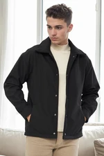 27199 Dewberry Softshell Mens Jacket-BLACK