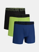 Under Armour M UA Perf Tech Mesh 6in Boxerky 3 ks Modrá