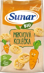 SUNAR BIO detské chrumky mrkvové koliesk 45 g