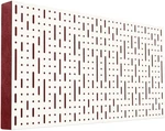 Mega Acoustic FiberPRO120 Binary Bean White/Dark Red Absorpční dřevěný panel