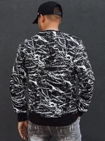 Men's sweatshirt with black Dstreet print