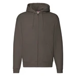 Premium Fruit of the Loom Men's Chocolate Hoodie