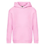 Pink Hooded Sweat Fruit of the Loom