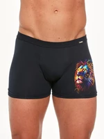 Boxer shorts Cornette Tattoo 280/226 Lion S-2XL navy blue 059