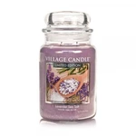 Village Candle Vonná svíčka ve skle Lavender Sea Salt 602 g