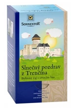 Porciovaný čaj Sonnentor - Slnečný pozdrav z Trenčína 45 g