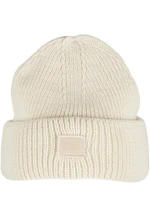 Knitted wool hat - cream