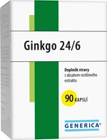 GENERICA Ginkgo 24/6 90 kapslí