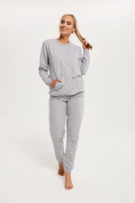 Women's set Fox, long sleeves, long trousers - melange