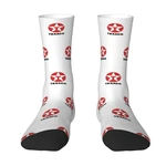 Texaco Dress Socks Men's Women's Warm Funny Novelty Crew Socks