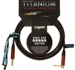 Klotz TIW0450PR Titanium Walnut 4,5 m Rovný - Lomený Nástrojový kabel