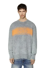 Diesel Sveter - K-ORTEZ KNITWEAR sivý