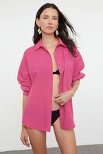 Trendyol Fuchsia Woven Shirt