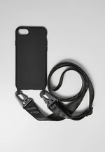 Phone Case with Logo Strap I Phone 6/7/8 Black