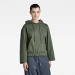 G-STAR Sweatshirt - Text print hdd loose sw wmn green