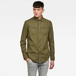 G-STAR Shirt - Arc 3d slim shirt ls olive